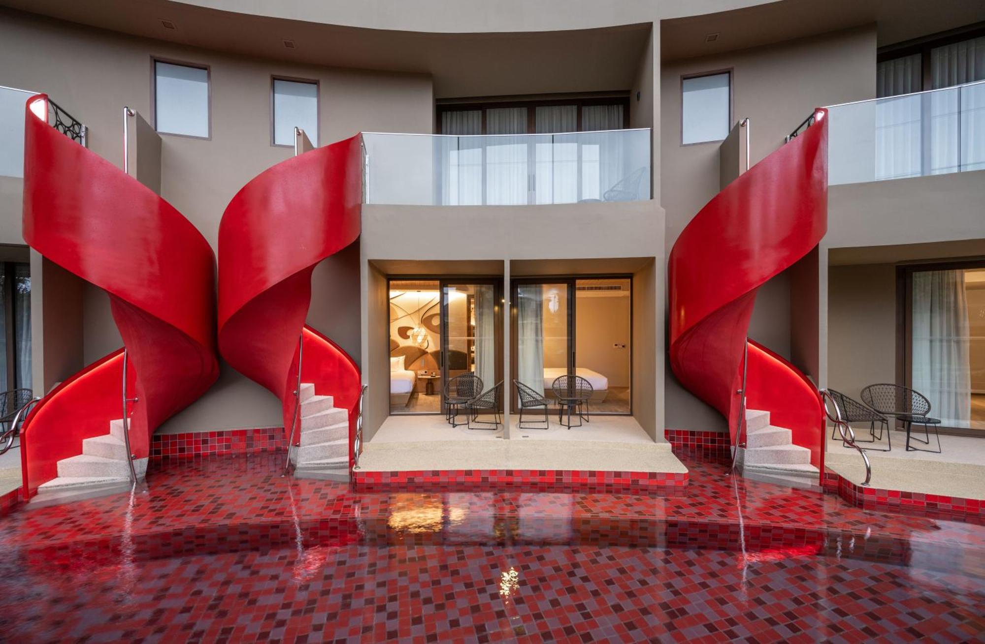 Metadee Concept Hotel Strand Kata Exterior foto